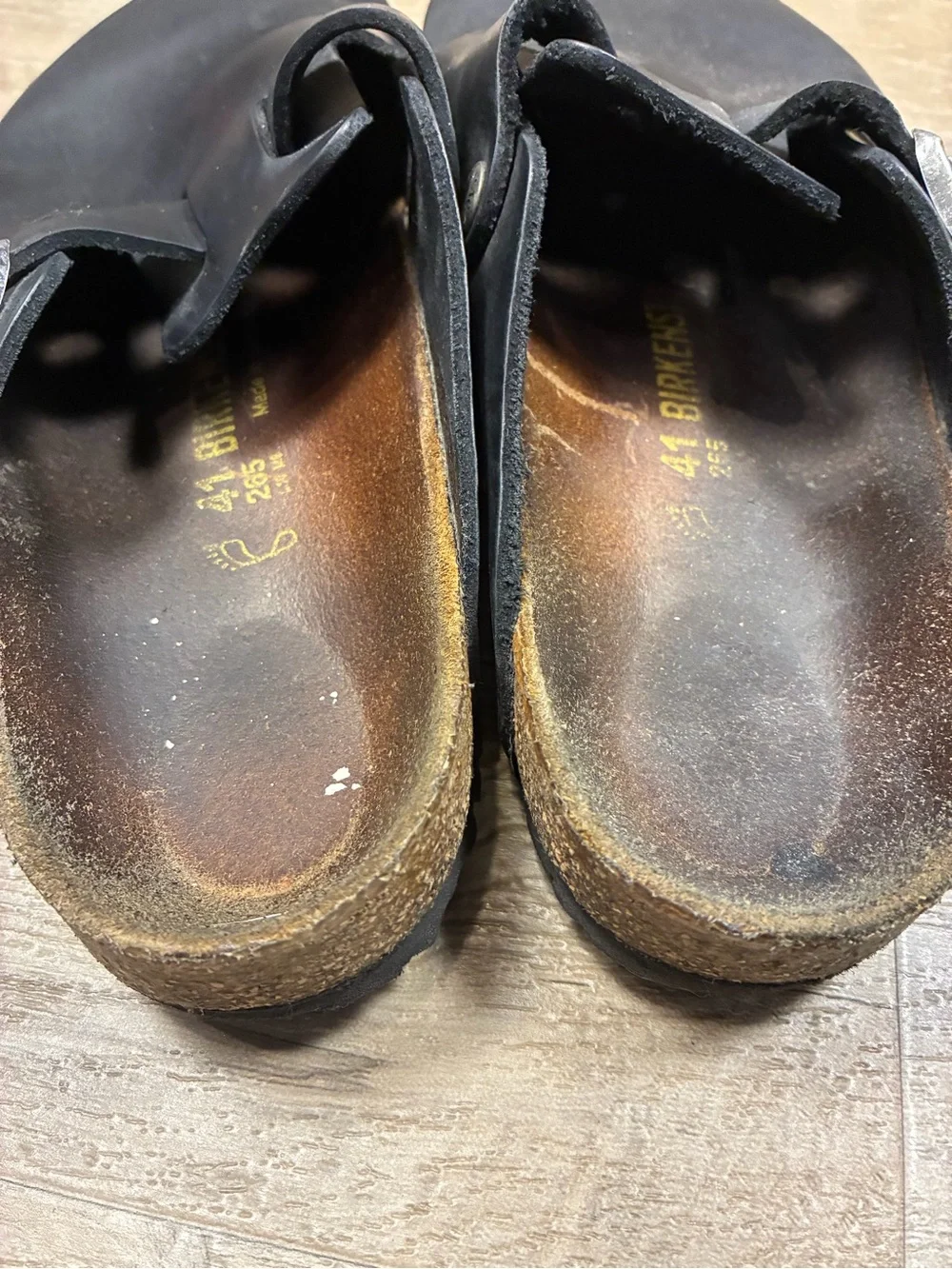 Birkenstock Boston Leather Clogs Shoes